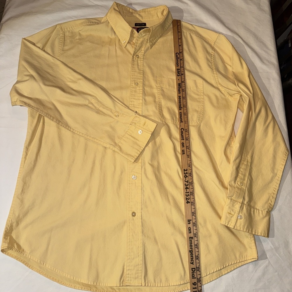 Chaps Ralph Lauren Easy Care Button Down Long‎ Sleeve Shirt Bundle Of 2 Size L - Picture 4 of 13